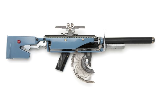 Typewriter Gun Series from Eric Nado