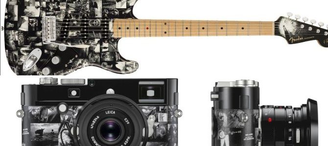 Special edition Leica Camera and Fender Guitar pays homage to Andy Summers