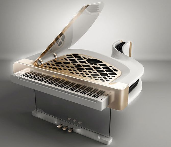 hybrid piano by EXXEO