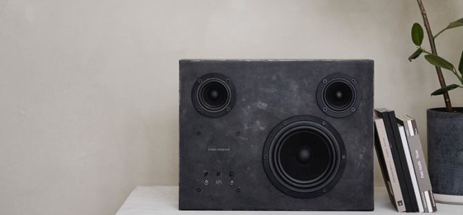 Steel Speaker by Transparent Sound