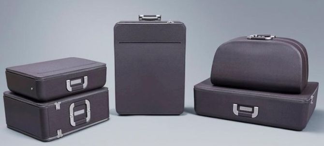 Marc Newson and Ferrari unveils luxury luggage collection
