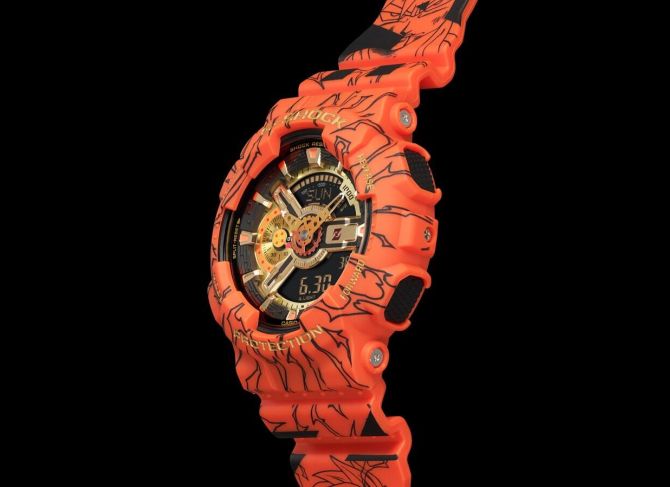 Dragon Ball Z-themed watch from Casio