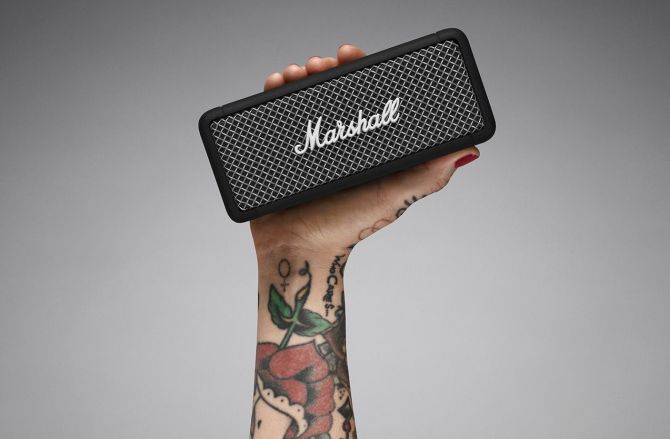 Marshall’s smallest portable speaker