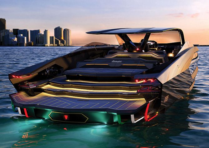 Tecnomar for Lamborghini 63 motor yacht
