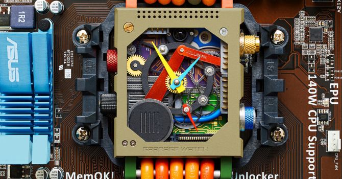Vollebak creates Garbage watch from e-waste