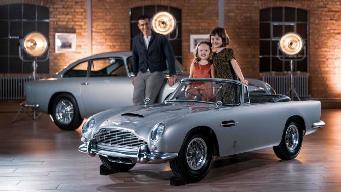 DB5 Junior: Aston Martin unveils 2/3rd scale replica of vintage Bond car