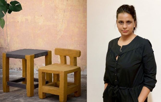 Jaipur Designer Gives New Life to Waste Paper as 100% Biodegradable Furniture
