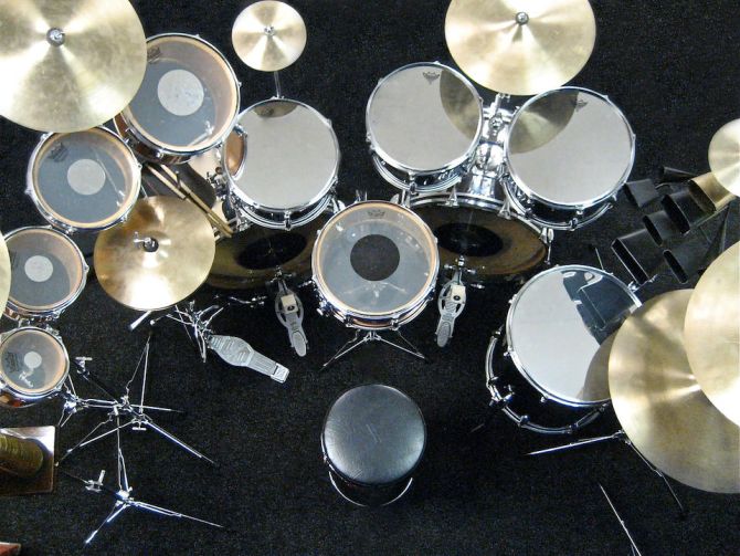 Neil Peart Slingerland drum kit