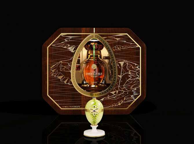 Emerald Isle collection from Craft Irish Whiskey Co. and Fabergé
