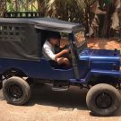 Kerala man builds working Mahindra Jeep replica for his son